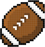 pixel football